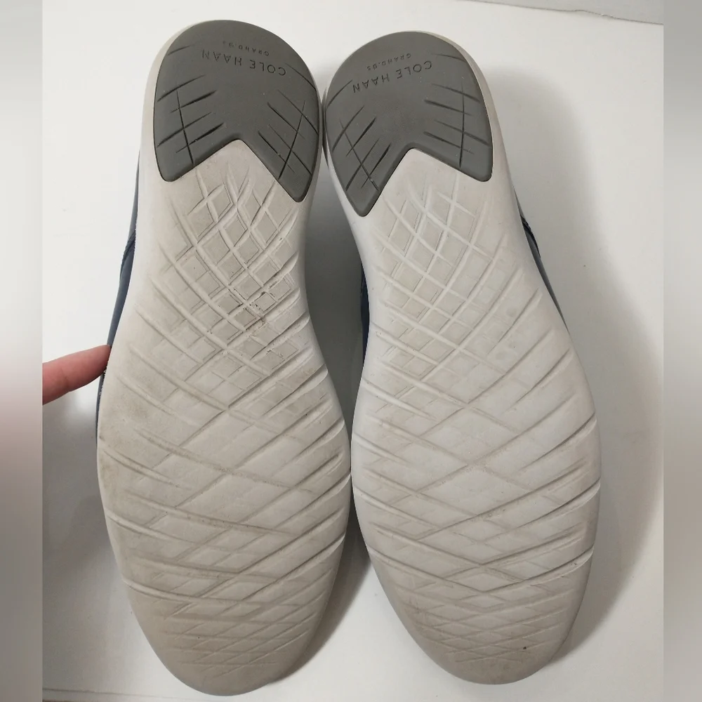 Cole Haan Grand Plus Essex Wedge Oxford,‎ Blue, Men's Size 11.5